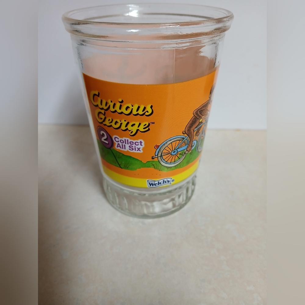 Curious George Welch's Collectible Glass